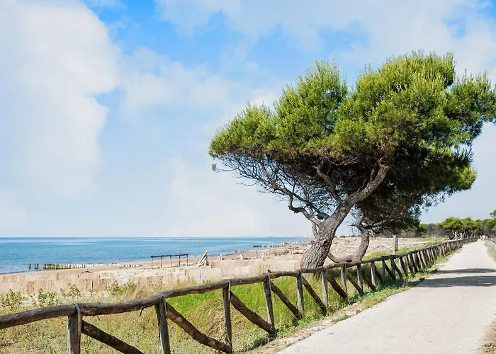 Beachfront Flat With Terrace Bibione